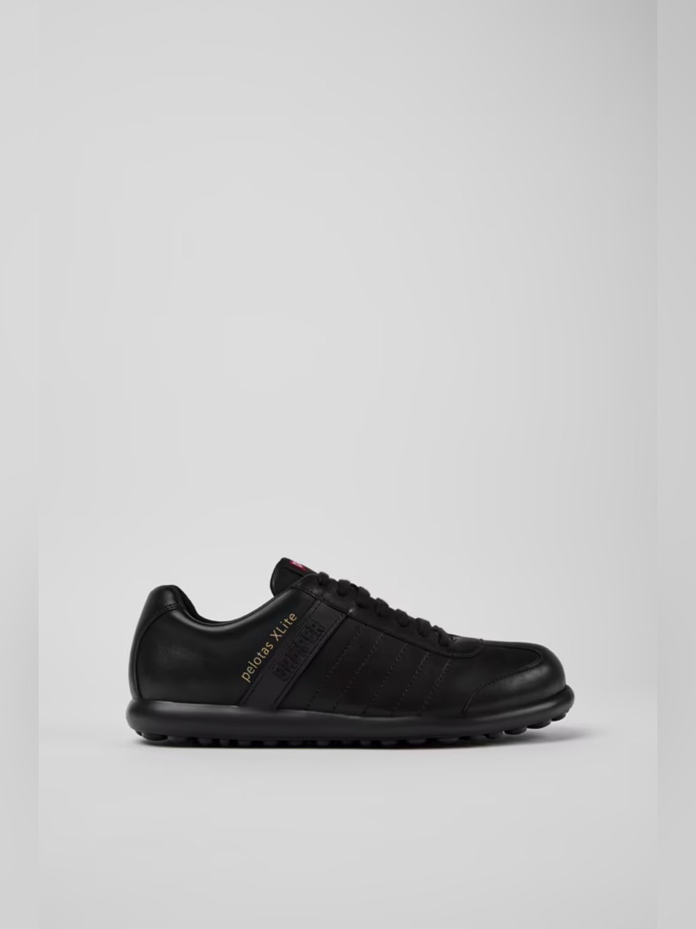 CAMPER Pelotas XLite Black Leather Shoes for Men Size 44